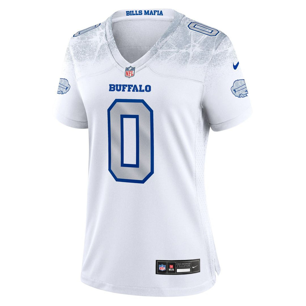 Keon Coleman Buffalo Bills Women's 2025 Rivalries Collection Game Jersey - White