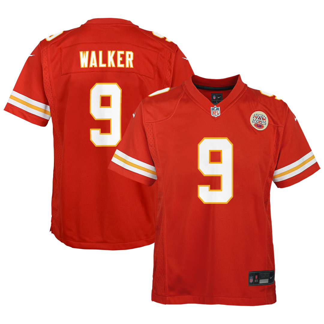 Kenneth Walker III Kansas City Chiefs Youth Game Jersey - Red