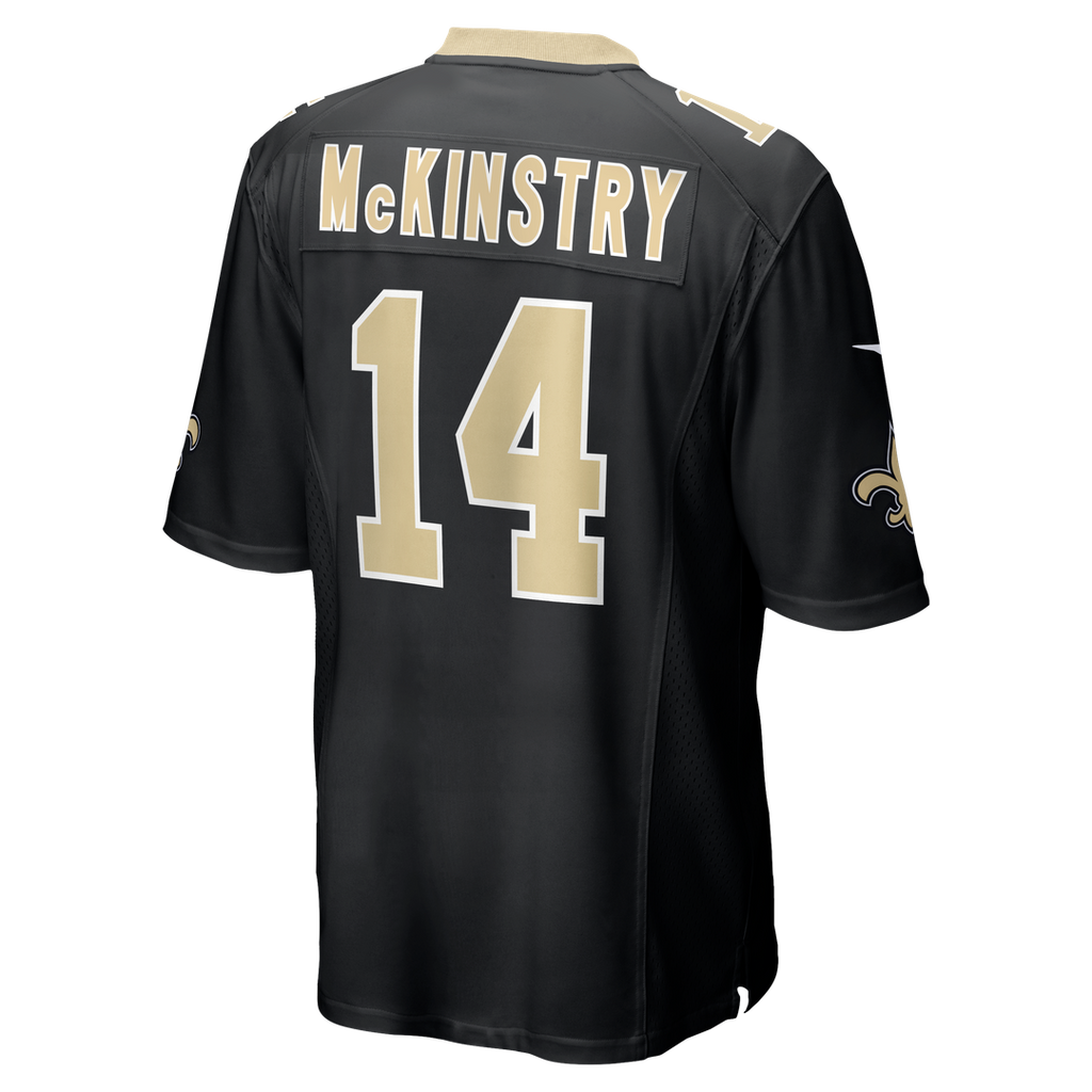 Ga'Quincy McKinstry New Orleans Saints Player Game Jersey - Black