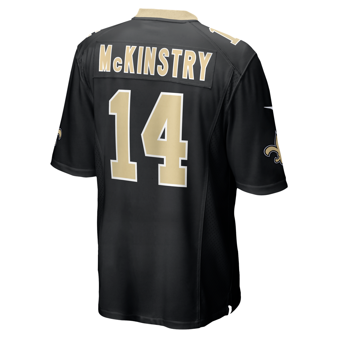 Ga'Quincy McKinstry New Orleans Saints Player Game Jersey - Black
