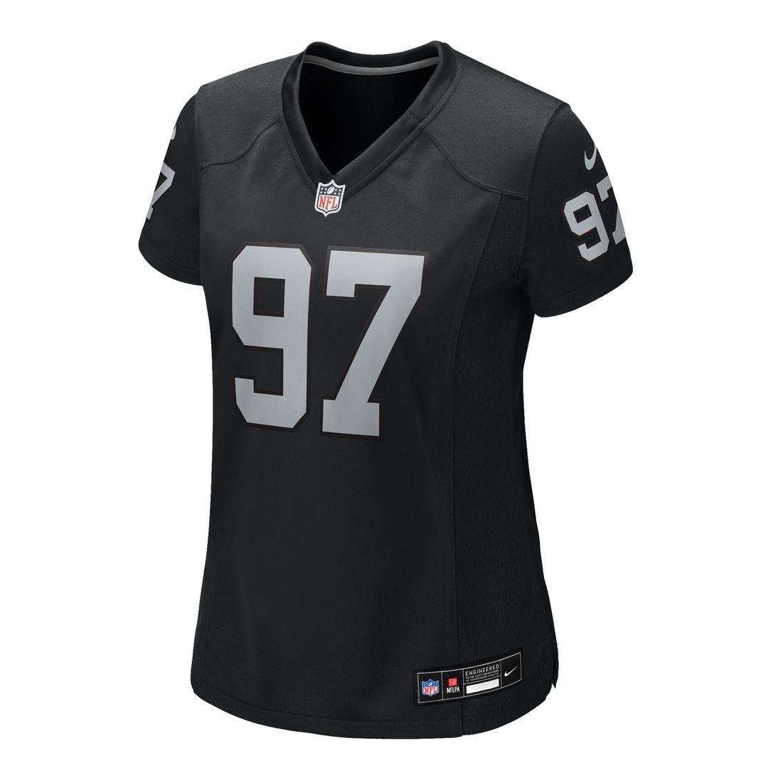 Tonka Hemingway Las Vegas Raiders Women's Team Game Jersey - Black
