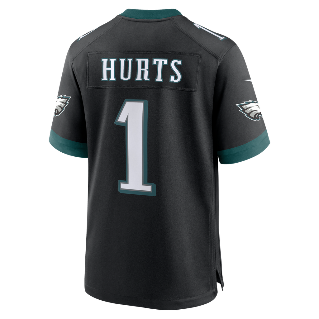 Jalen Hurts Philadelphia Eagles Team Game Jersey - Midnight Green