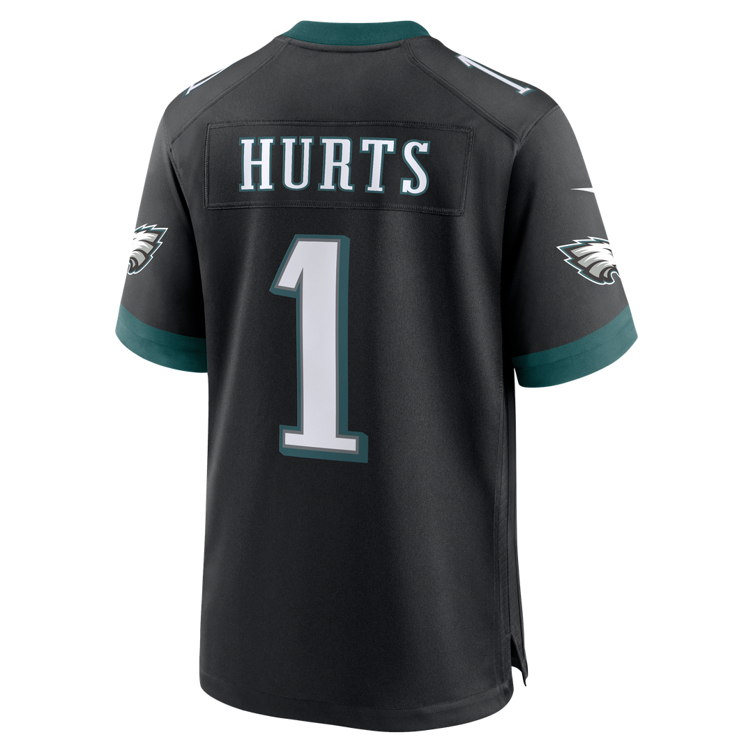 Jalen Hurts Philadelphia Eagles Team Game Jersey - Midnight Green