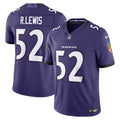 Ray Lewis Baltimore Ravens Vapor F.U.S.E. Stitched Retired Limited Jersey - Purple