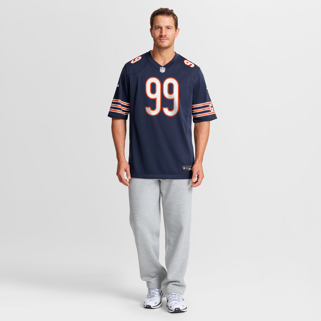 Gervon Dexter Sr Chicago Bears Team Game Jersey - Navy