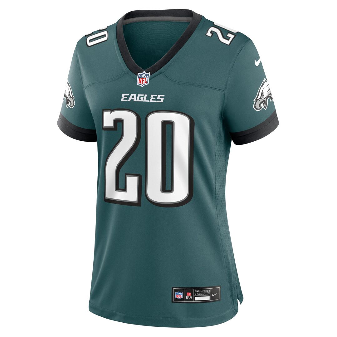 Brian Dawkins Philadelphia Eagles Women's Retired Player Game Jersey - Midnight Green