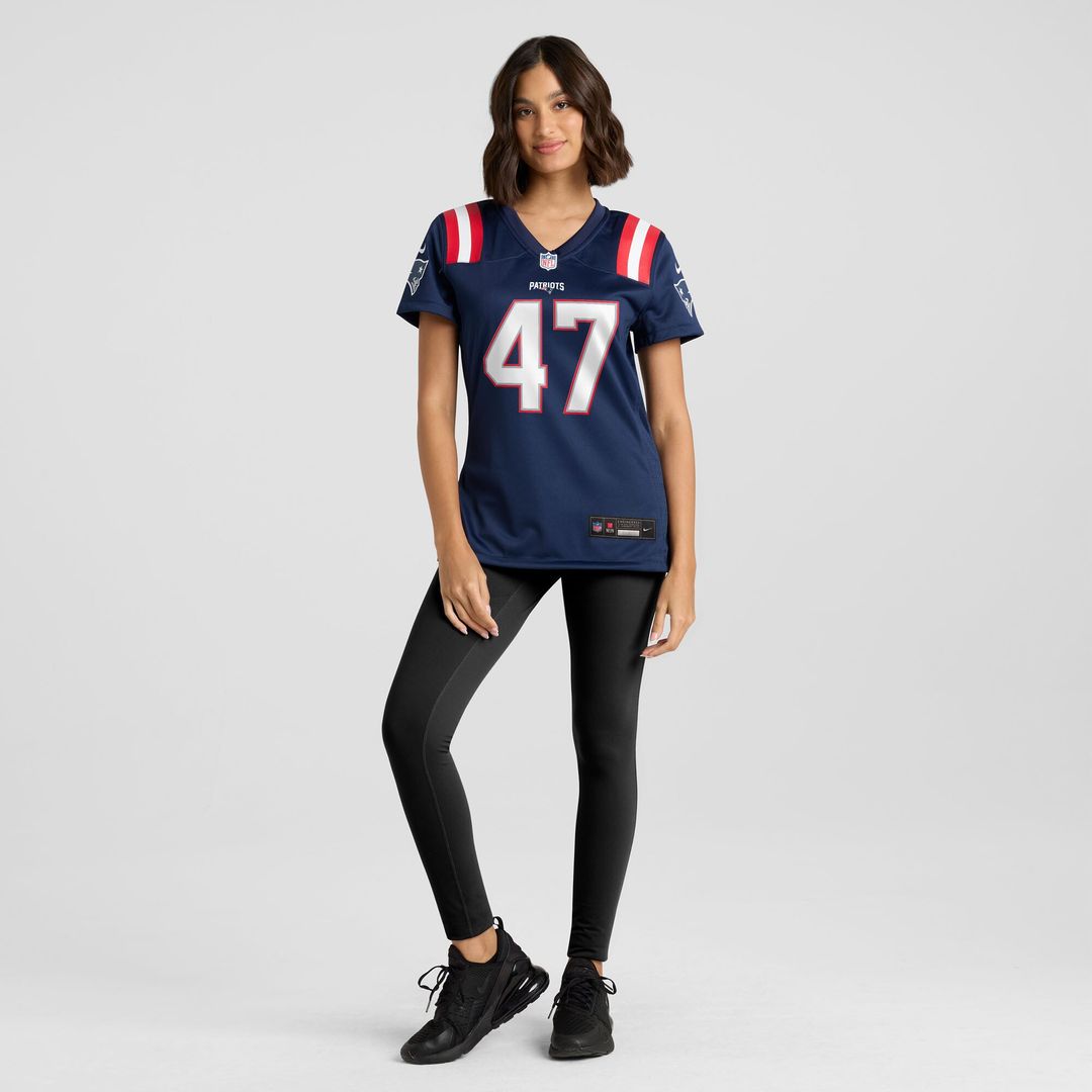 Julian Ashby New England Patriots Women's Team Game Jersey - Navy