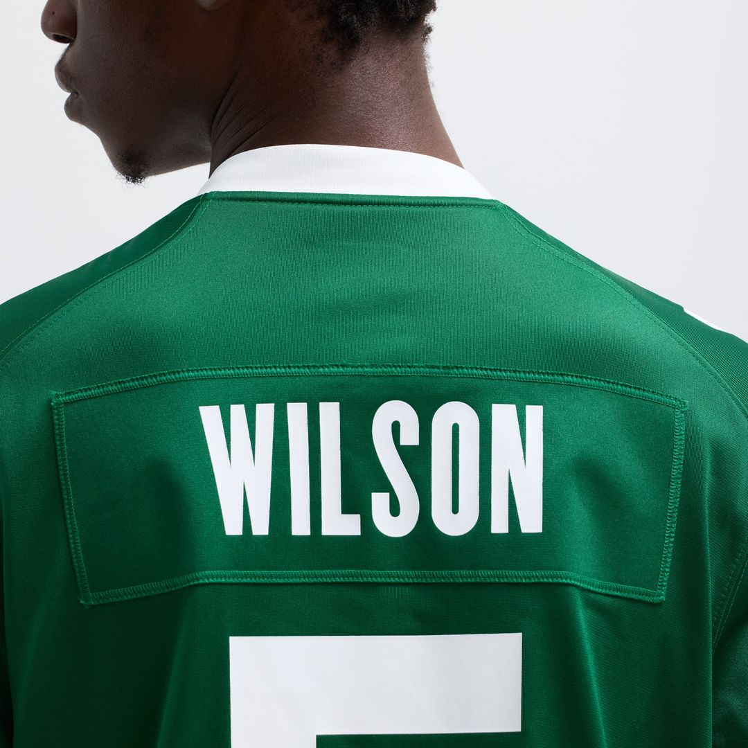 Garrett Wilson New York Jets Alternate Game Jersey - Legacy Black