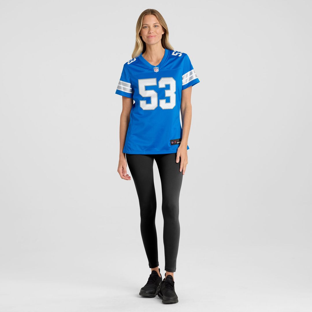 DaRon Gilbert Detroit Lions Women's Game Jersey - Blue