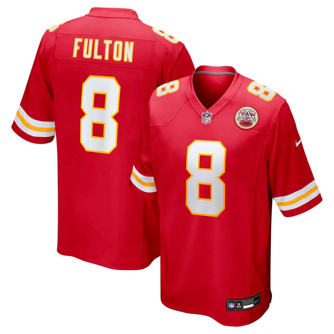 Kristian Fulton Kansas City Chiefs Team Game Jersey - Red