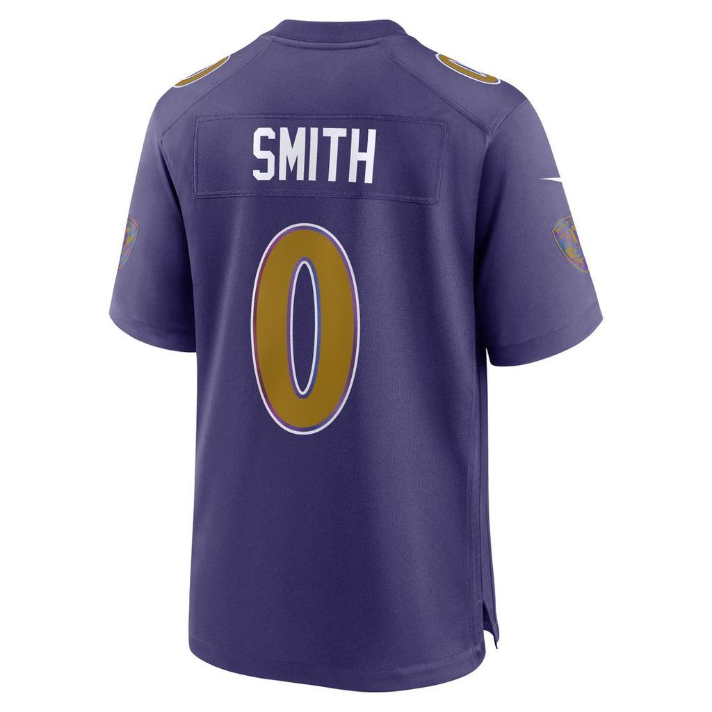 Roquan Smith Baltimore Ravens Game Jersey - White