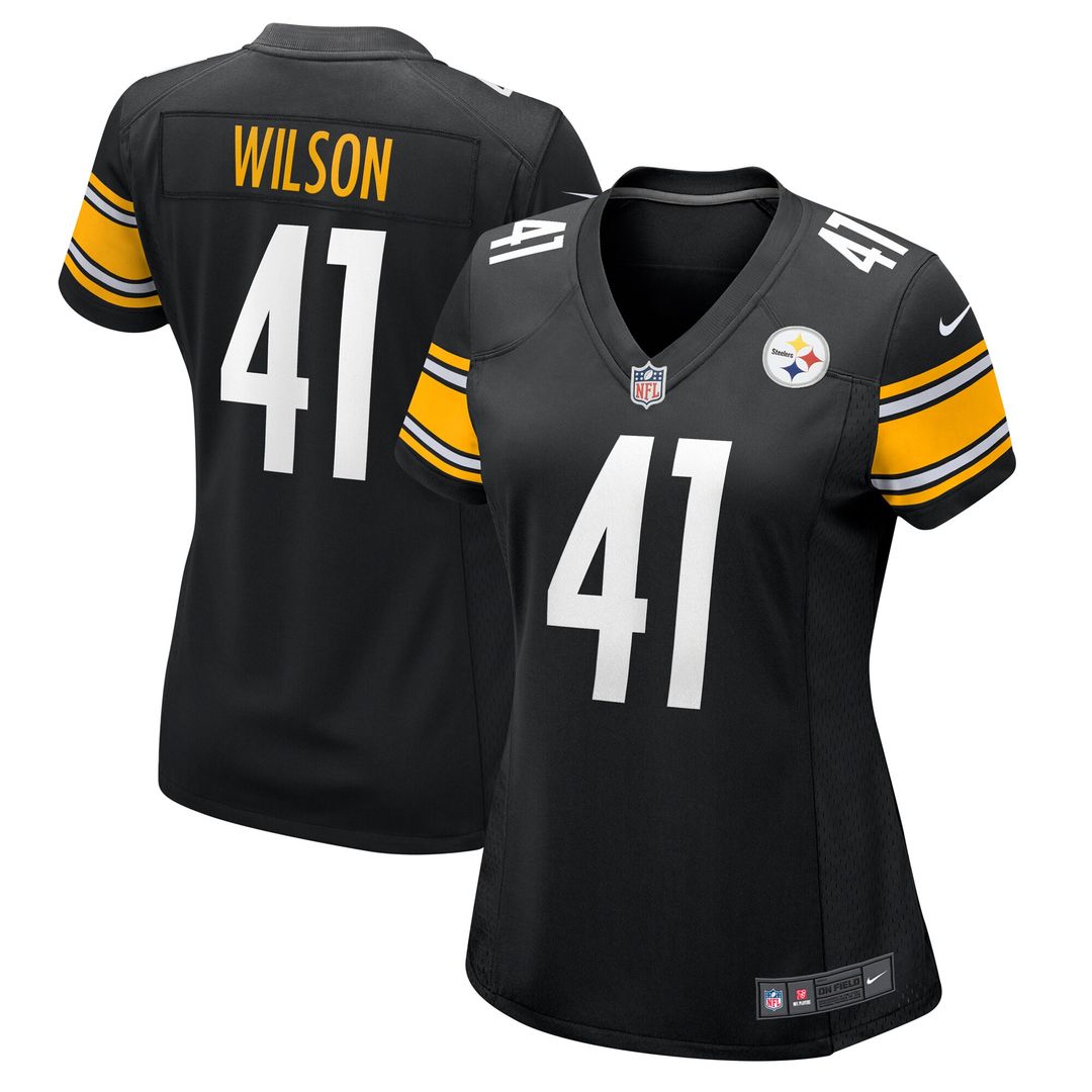 Payton Wilson Pittsburgh Steelers Women's Team Game Jersey - Black