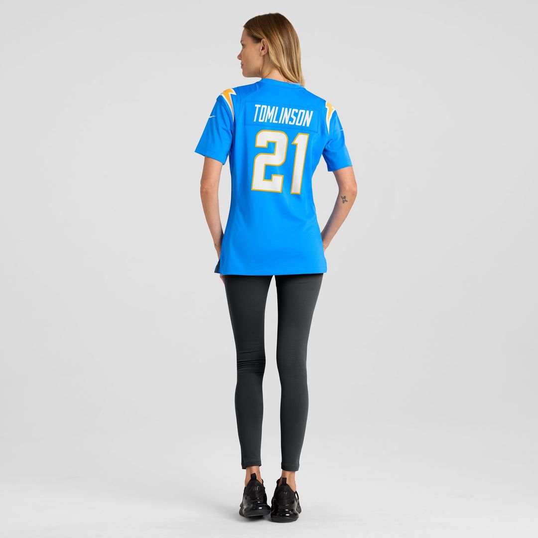 LaDainian Tomlinson Los Angeles Chargers Women's Game Retired Player Jersey - Powder Blue