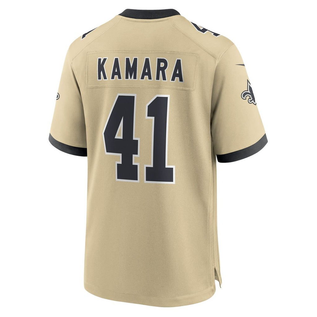 Alvin Kamara New Orleans Saints Game Jersey - Black