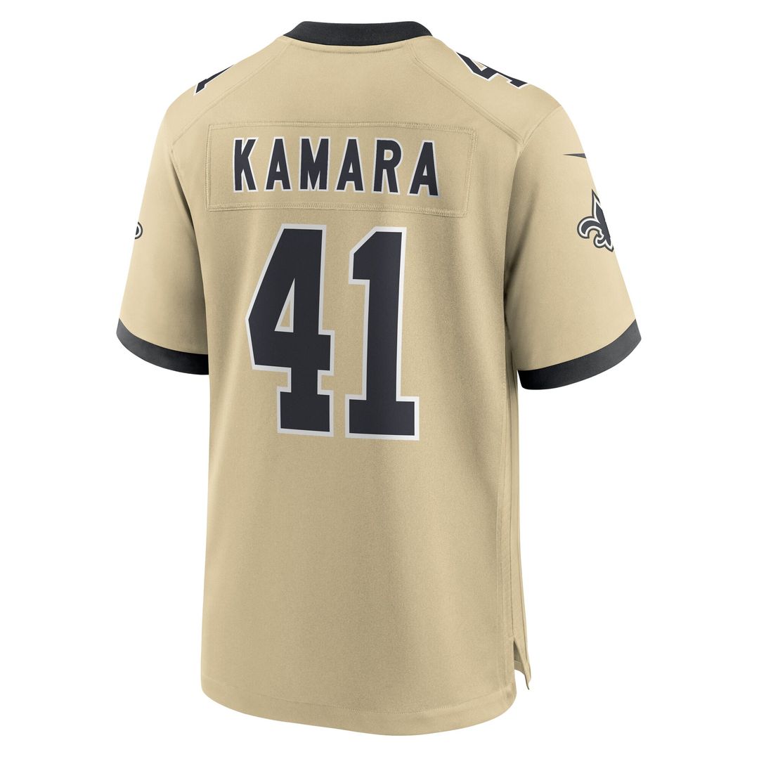 Alvin Kamara New Orleans Saints Game Jersey - Black