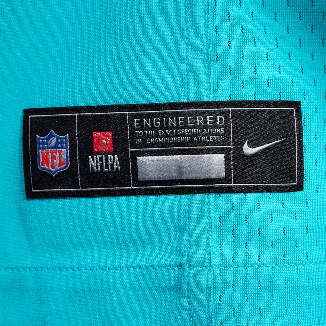 Chop Robinson Miami Dolphins Game Jersey - Aqua