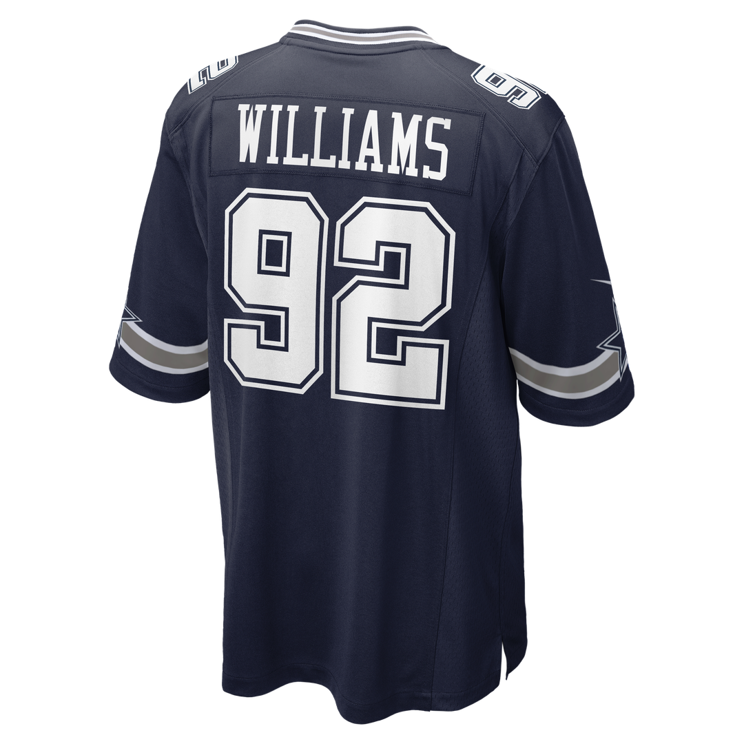 Quinnen Williams Dallas Cowboys Team Game Jersey - Navy