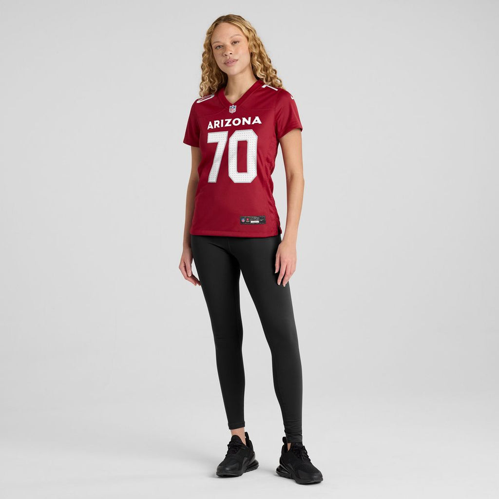 Paris Johnson Jr. Arizona Cardinals Women's Game Jersey - Cardinal