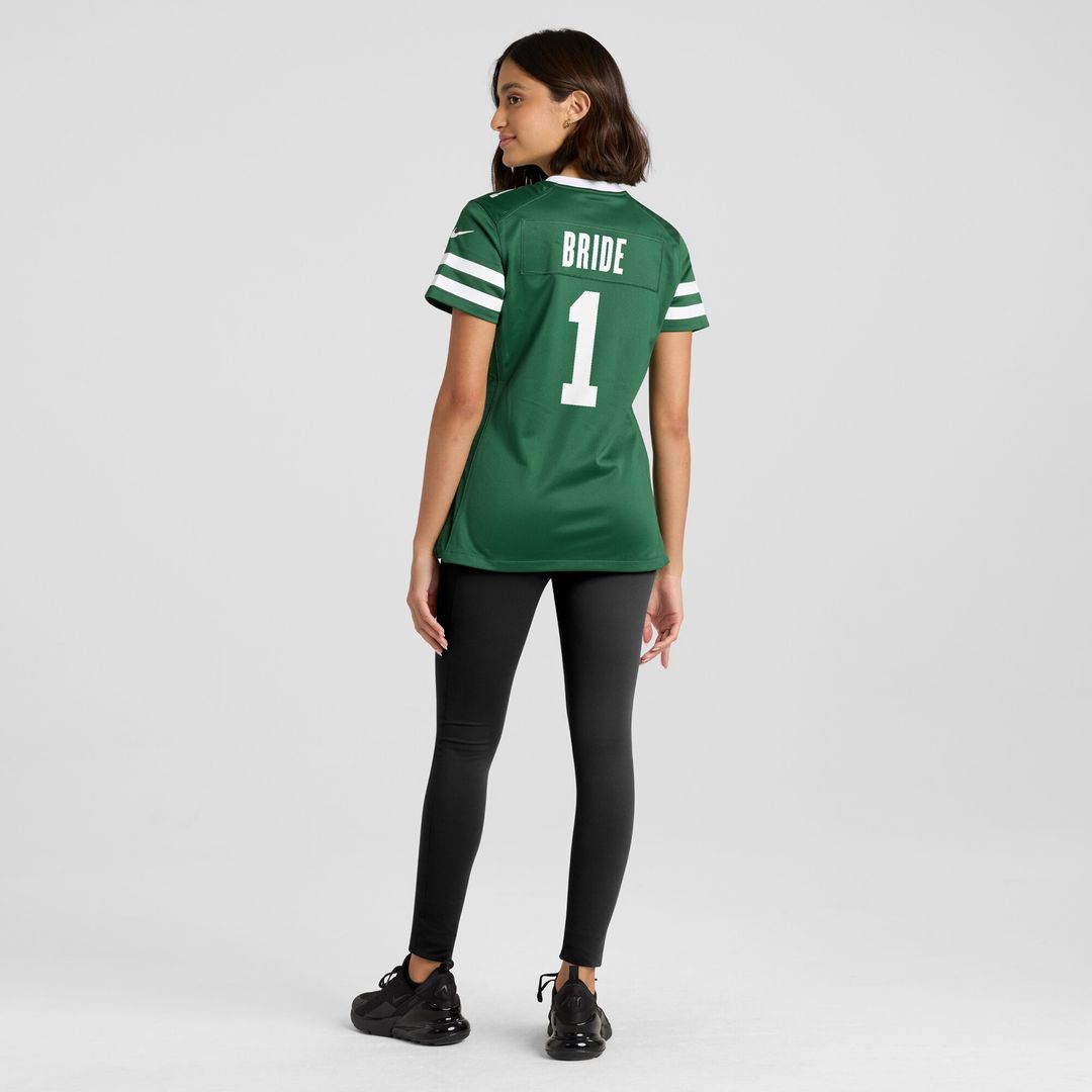 Number 1 Bride New York Jets Women's Game Jersey - Legacy Green
