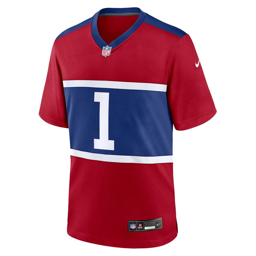 Malik Nabers New York Giants Youth Game Jersey - Royal