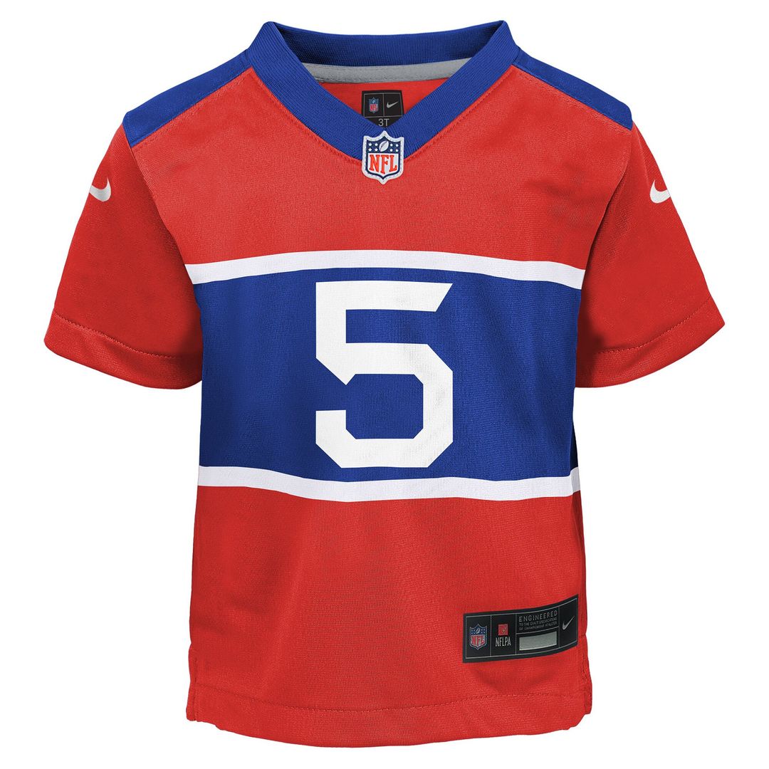 Kayvon Thibodeaux New York Giants Toddler Alternate Player Game Jersey - Century Red