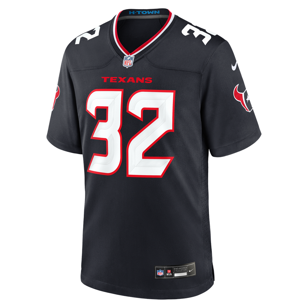 David Montgomery Houston Texans Game Jersey - Navy