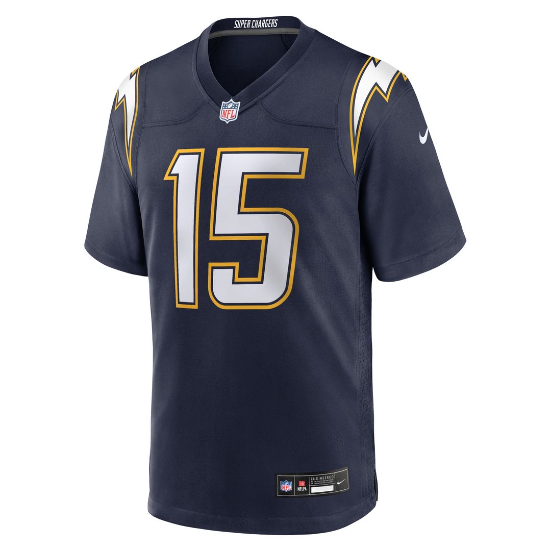 Ladd McConkey Los Angeles Chargers Alternate Charger Power Game Player Jersey - Gold