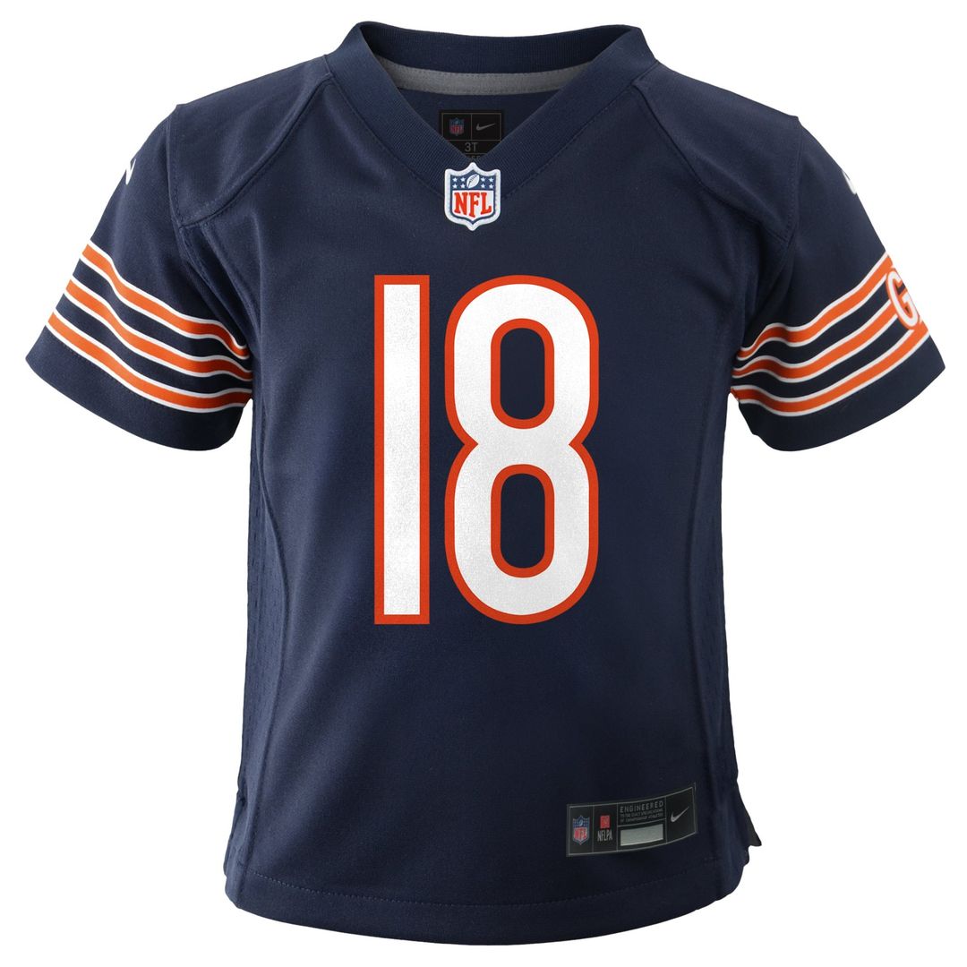 Caleb Williams Chicago Bears Toddler Game Jersey - Navy