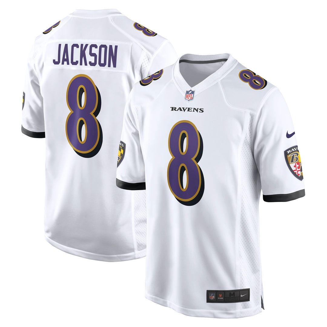 Lamar Jackson Baltimore Ravens Alternate Game Jersey - Purple