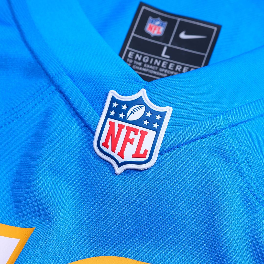 Teair Tart Los Angeles Chargers Team Game Jersey - Powder Blue