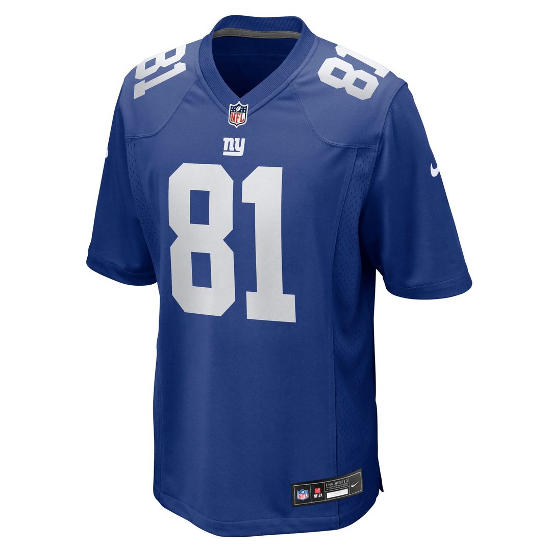 Beaux Collins New York Giants Team Game Jersey - Royal