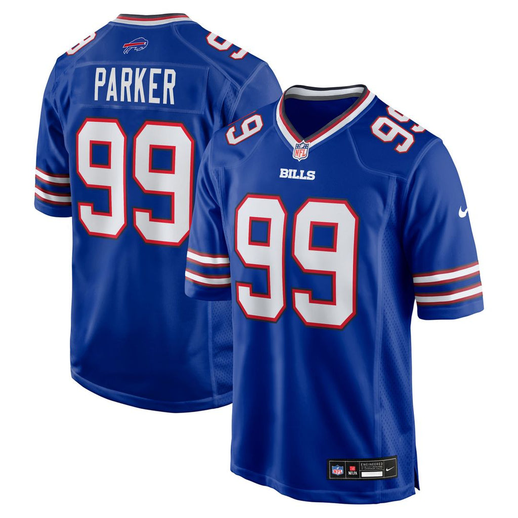 T.J. Parker Buffalo Bills Game Jersey - Royal