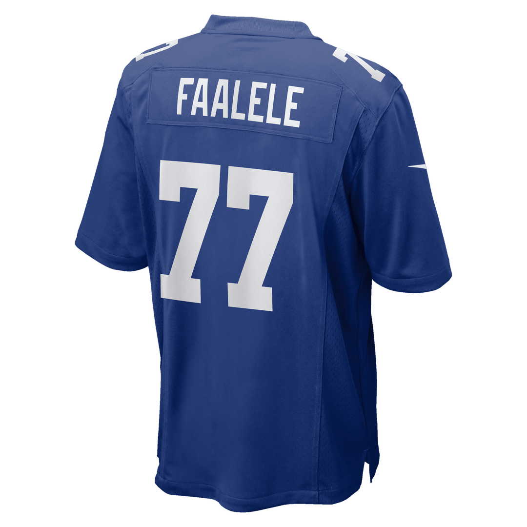 Daniel Faalele New York Giants Team Game Jersey - Royal