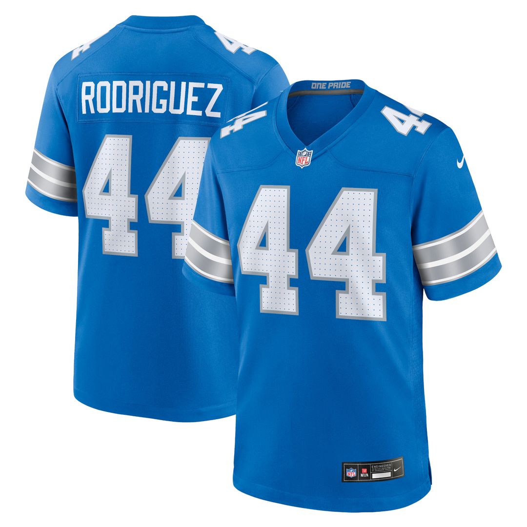 Malcolm Rodriguez Detroit Lions 2nd Alternate Game Jersey - Black