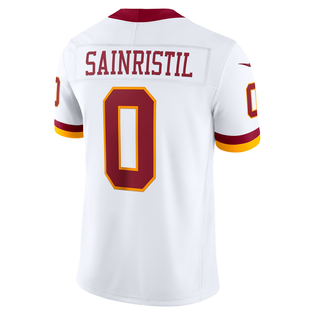 Mike Sainristil Washington Commanders Vapor F.U.S.E. Stitched Limited Jersey - White