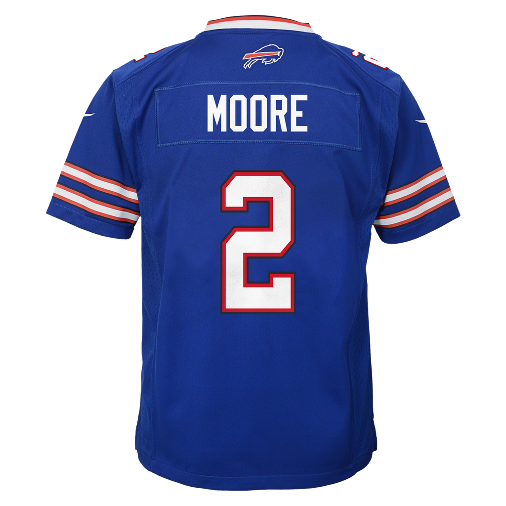 D.J. Moore Buffalo Bills Youth Game Jersey - Blue