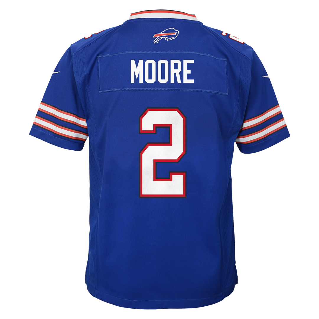 D.J. Moore Buffalo Bills Youth Game Jersey - Blue
