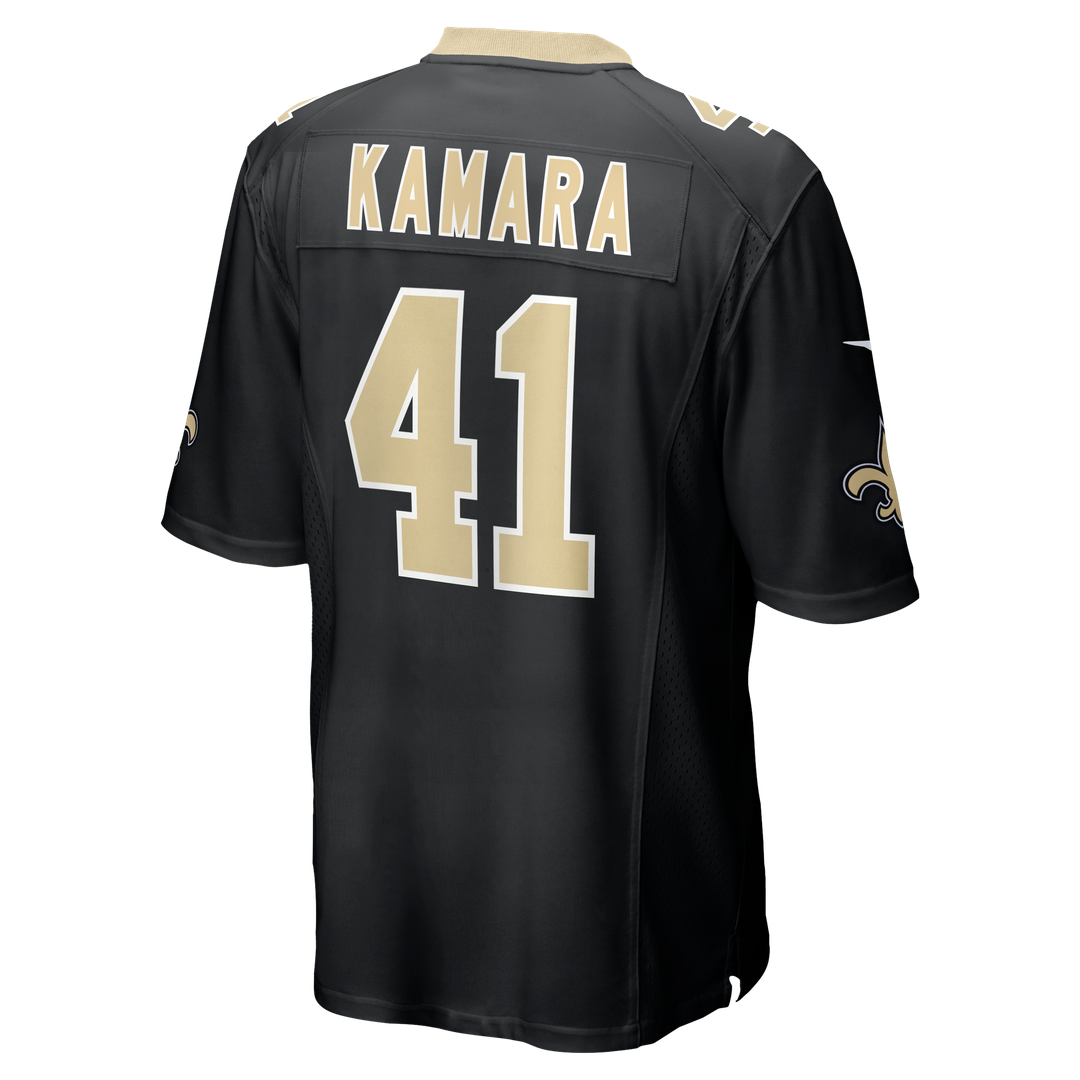 Alvin Kamara New Orleans Saints Game Jersey - Black