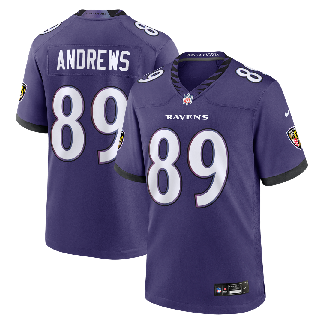 Mark Andrews Baltimore Ravens Team Game Jersey - Purple