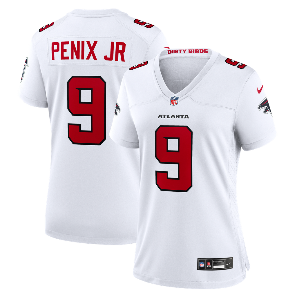Michael Penix Jr. Atlanta Falcons Women's Game Jersey - White