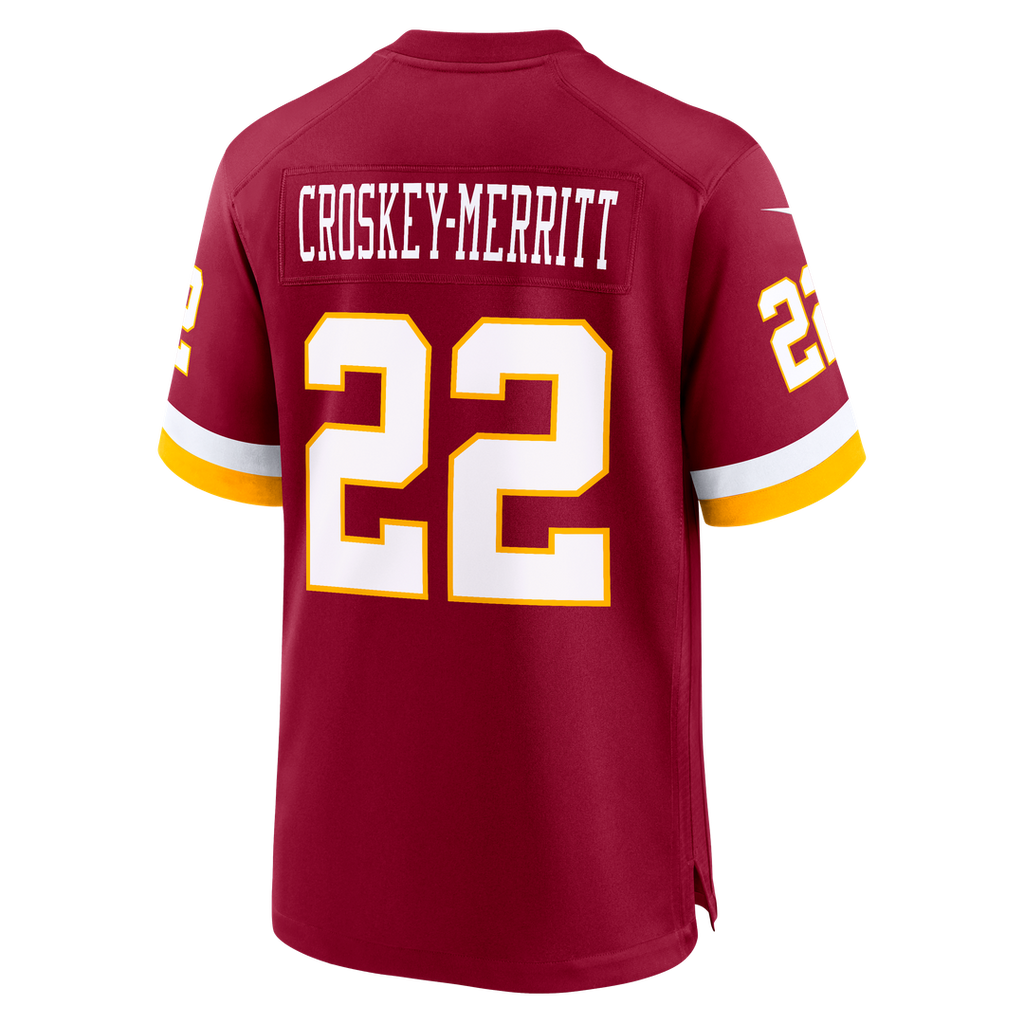 Jacory Croskey-Merritt Washington Commanders Game Jersey - Burgundy