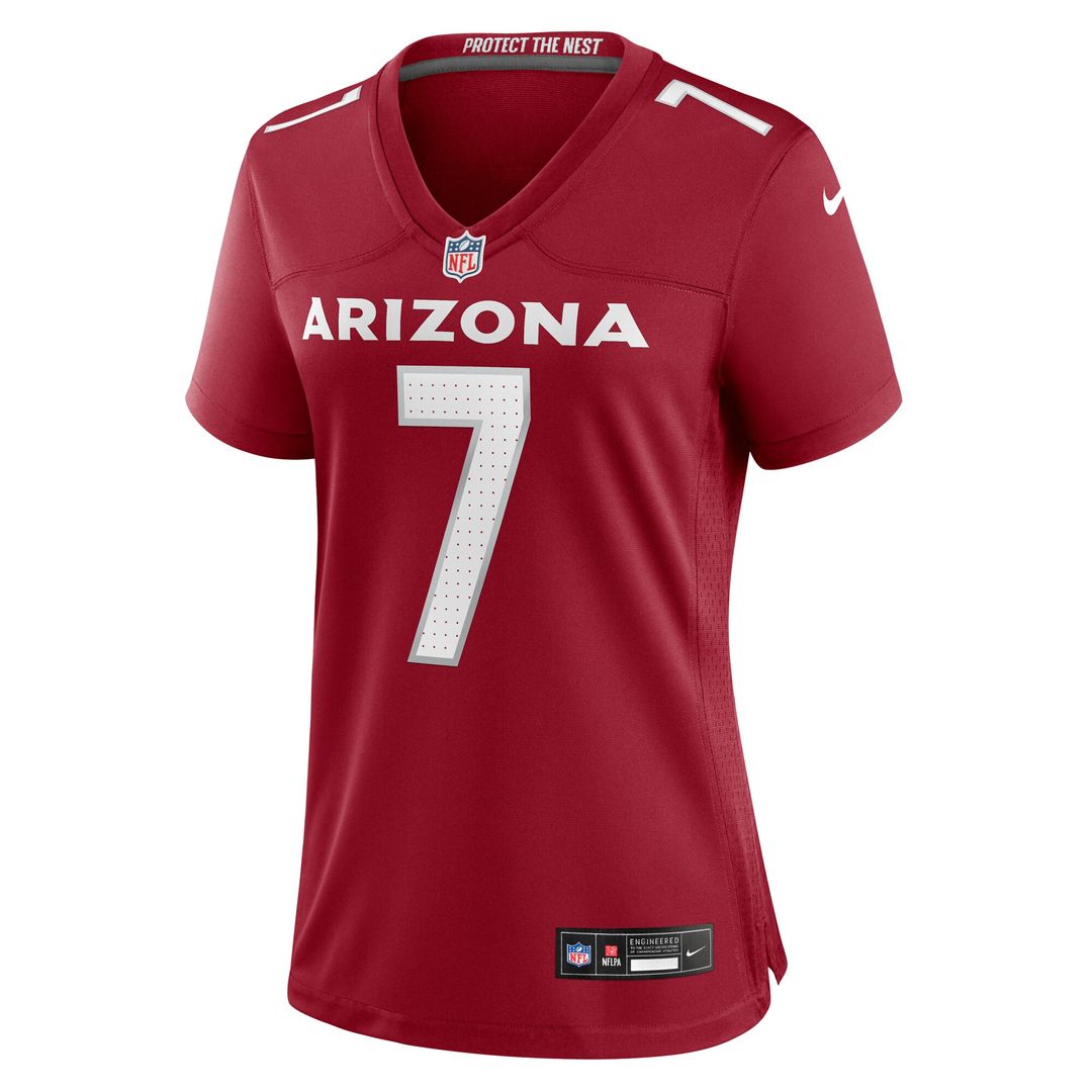 Kyzir White Arizona Cardinals Women's Team Game Jersey - Cardinal