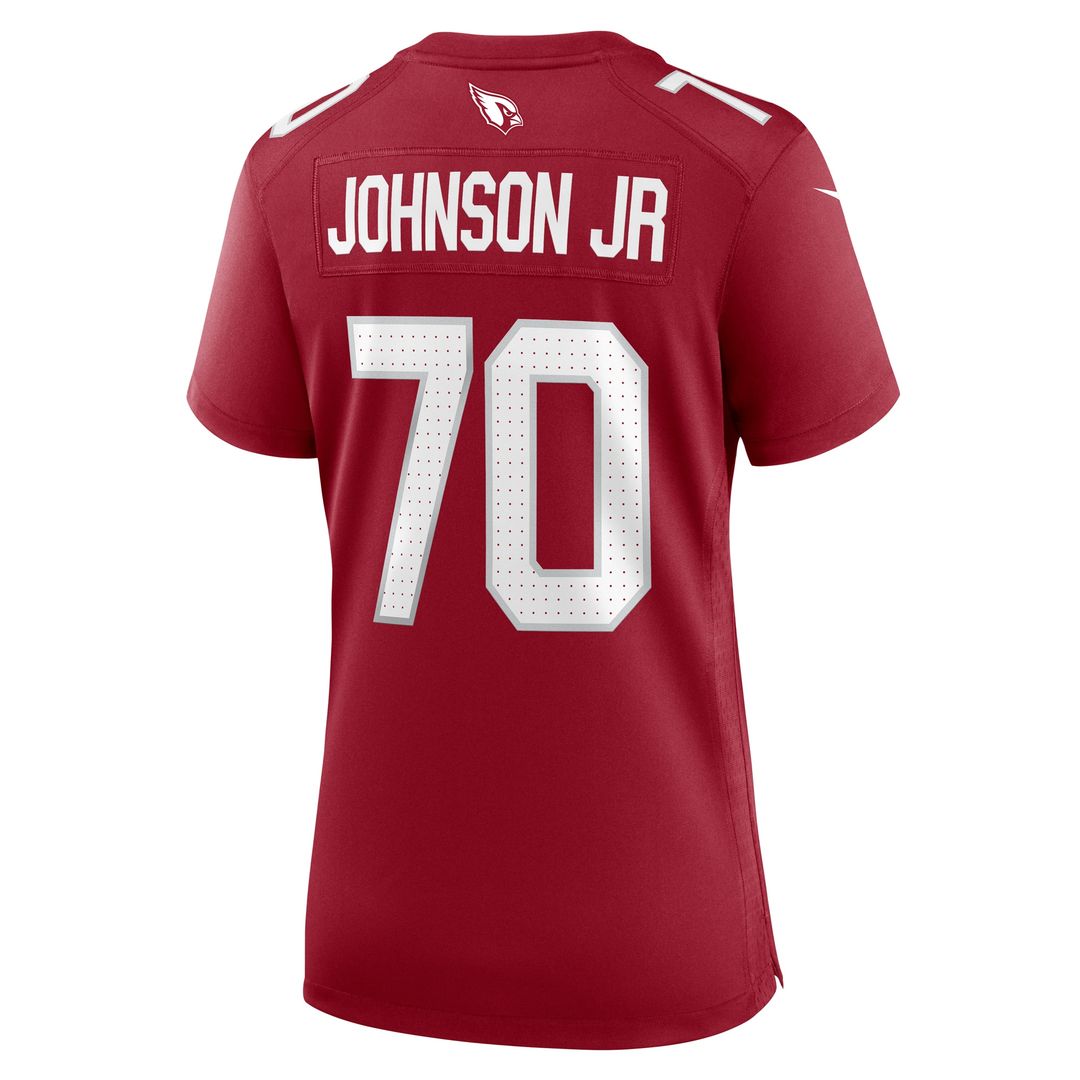 Paris Johnson Jr. Arizona Cardinals Women's Game Jersey - Cardinal