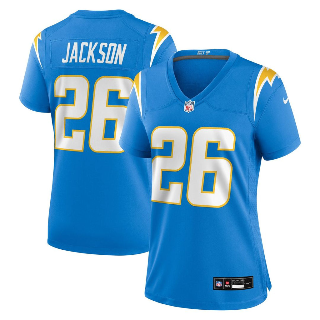 Donte Jackson Los Angeles Chargers Women's Team Game Jersey - Powder Blue