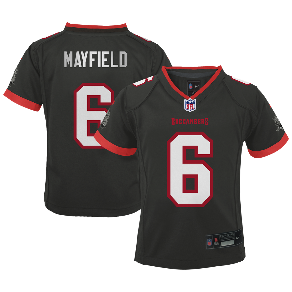 Baker Mayfield Tampa Bay Buccaneers Preschool Alternate Game Jersey - Pewter