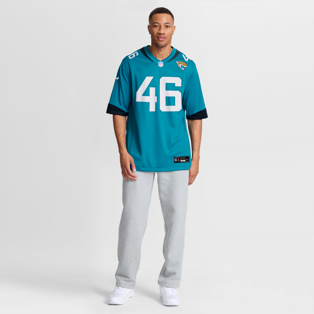 Ross Matiscik Jacksonville Jaguars Game Jersey - Teal