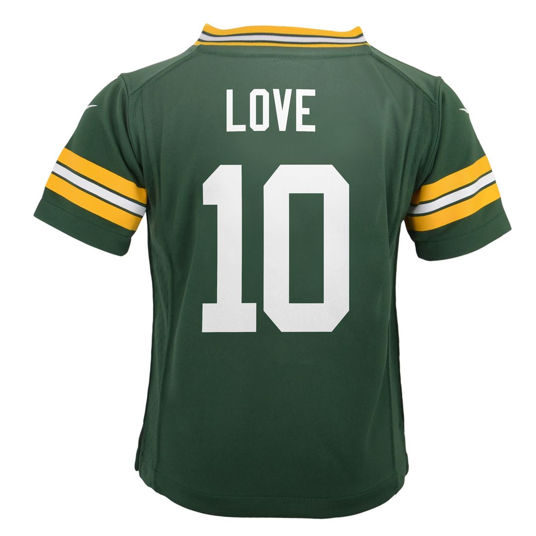 Love Green Bay Packers Infant Game Jersey - Green