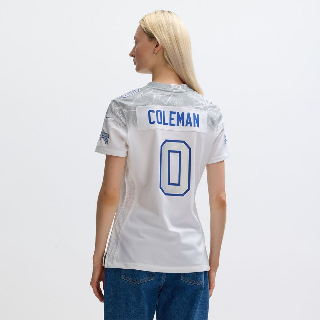 Keon Coleman Buffalo Bills Women's 2025 Rivalries Collection Game Jersey - White