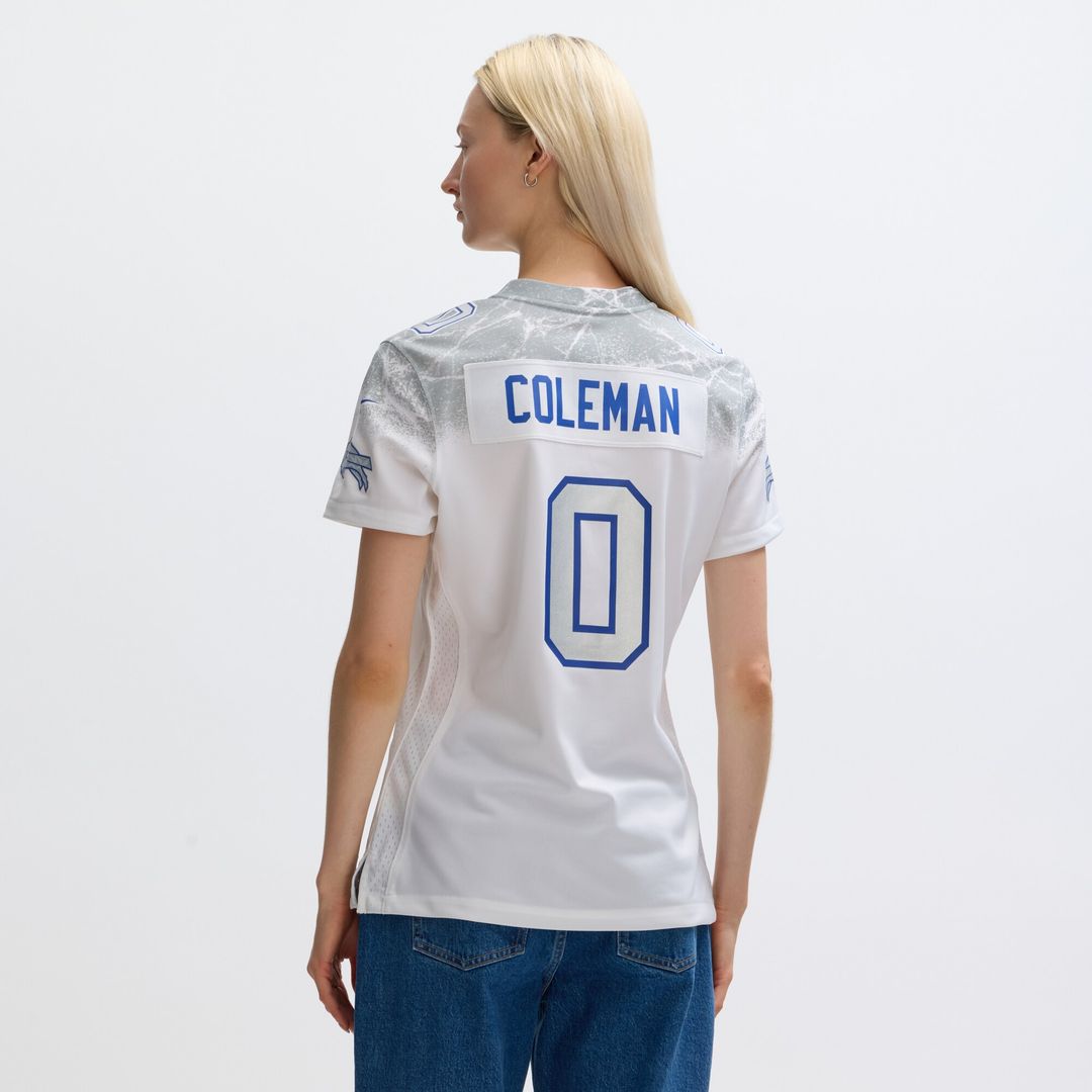 Keon Coleman Buffalo Bills Women's 2025 Rivalries Collection Game Jersey - White