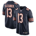 Maurice Alexander Chicago Bears Team Game Jersey - Navy
